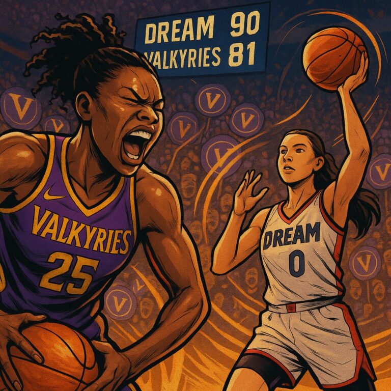 Valkyries 74 57 Sun (Aug 11, 2025) Game Recap: The Valkyries' Comeback Hopes Dashed! - lqzjlju
